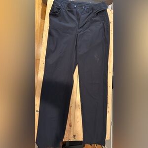 Men's Black Casual Athletic Pants